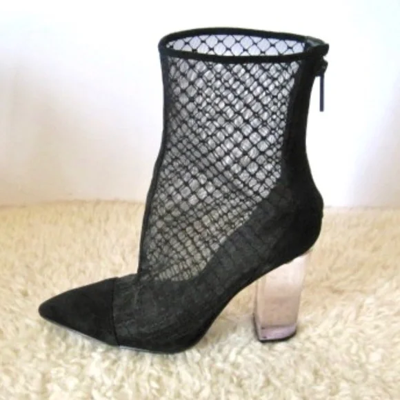 * Host Pick *Kendall & Kylie Haven Mesh/Suede Booties - Picture 2 of 10